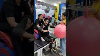 Transverse Myelitis Treatment at Walk N Run Physiotherapy centre physiotherapy paraplegic relief [upl. by Dalt927]