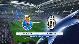 UCL  PORTO VS JUVENTUS  PES 2017  FULL MATCH  HD [upl. by Marlene595]