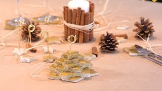 DIY Noël  Étoiles en pâte à sel [upl. by Carly]