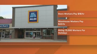 Aldi raises starting pay for workers [upl. by Epifano]