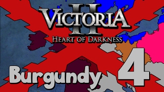 Victoria 2 Divergences of Darkness  Burgundy  Part 4 The Accidental War [upl. by Orlan54]