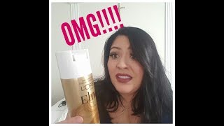 My LOreal Elnett Hairspray Review  Influenster  Candace Holloway [upl. by Chae]