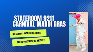 Stateroom 9211 Carnival Mardi Gras [upl. by Niarbo]