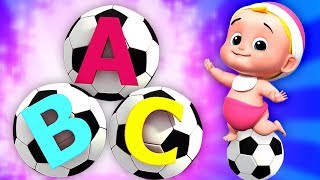 ABC Fußball Lied  Kinderreime  Song in English  Soccer ABC Song [upl. by Reuven]