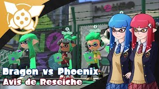 Splatoon 2  Splatfest 07  Avis de Reseiche  Dragon vs Phoenix  Quatrième groupe 11032018 [upl. by Gildus]