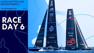 Louis Vuitton Cup  Day 6  Round Robins  LIVE [upl. by Trebleda662]