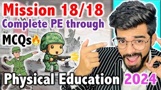 Mission 1818  Complete Physical Education Revision in 1 shot through MCQs 🔥 🚨  Class 12th 2024 [upl. by Carbrey]