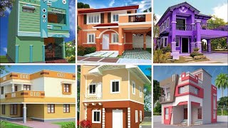 120 Colores Para Pintar Una Casa Por Fuera 2024  Fachadas de Casas Bonitas y Sencillas 2024 [upl. by Ical]