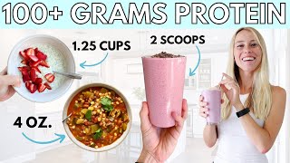 The Easy Way To Eat 100 Grams Protein EVERY DAY [upl. by Aggy]