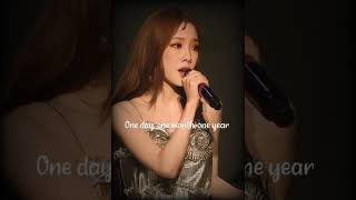 Taeyeon Fine statusshort with English lyrics [upl. by Harat489]