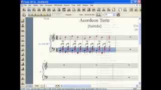 Partitura de Acordeon para Finale [upl. by Mcdonald652]