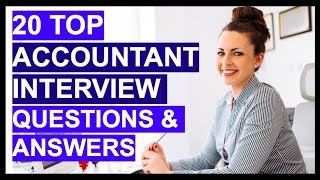 TOP 20 ACCOUNTANT Interview Questions And Answers [upl. by Braeunig680]