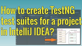 How to create TestNG Test suites for project in IntelliJ IDEA [upl. by Cristian]