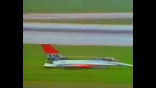 F16 First Flight Jan 20th 1974 accidental [upl. by Osman]