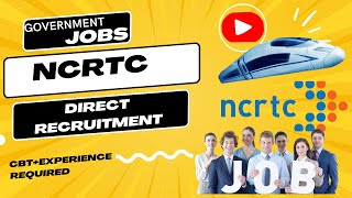 Jobs for CACMAMBAPGDM NCRTC GOVT JOBS governmentjobs [upl. by Nytsuj]