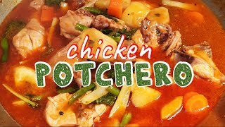 Chicken Potchero Panlasang Pinoy How to cook chicken Potchero Potcherong Manok 2019 [upl. by Sokcin69]