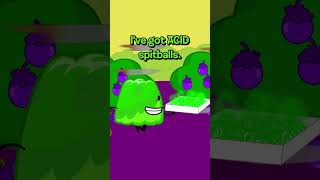 Shooting Acid Spitballs At Leafy BFDI [upl. by Nich]