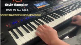 ♬DEMO♬ EDM Deep House TikTok 2023  Sampler 2023 S770S775S950S970S975SX700SX900GENOS [upl. by Boehmer]