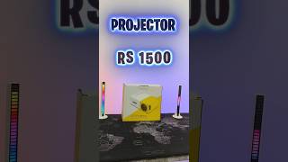 Cheapest Projector at Just ₹1500 📽️  Best Budget Mini Projector🔥shorts projector tech gadgets [upl. by Otnicaj]