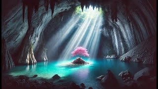 Lofi Beats in a Japanese Cave  Serenity Under Sakura Tree 🌸 Beats for Deep Relaxation amp Focus [upl. by Feeney751]