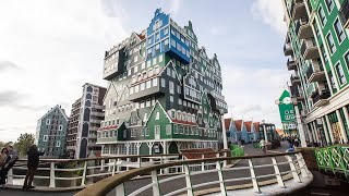 The amazing Inntel Hotel in Zaandam [upl. by Hafinah154]