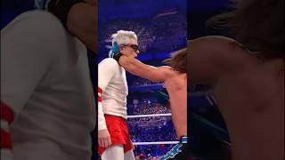 OUCH Johnny Knoxville had a rough go of it in the 2022 RoyalRumble Match [upl. by Daune]