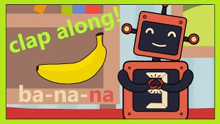 Syllables Song Clap Along  Fun and Interactive Phonics Song for Kids and ESL │ Smiley Rhymes [upl. by Ward]