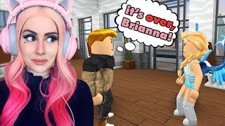 My Boyfriend Left Me for Leah Ashe Roblox Roleplay [upl. by Howund]