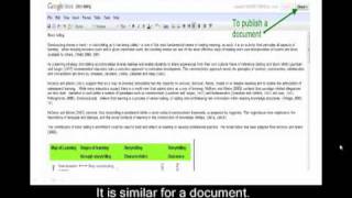 Embedding Google Documents in FolioSpaces ePortfolios [upl. by Ynneg]