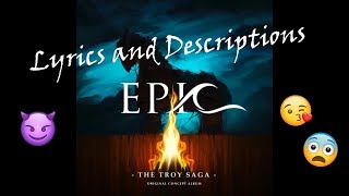 EPIC the Musical  Sagas 13  Lyrics and Scene Descriptions [upl. by Ativoj]