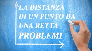 La distanza puntoretta problemi che si risolvono con la formula della distanza puntoretta [upl. by Rector253]