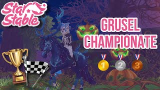 ICH reite CHAMPIONATE mit meinen HALLOWEEN PFERDEN👻🎃  Star Stable Online [upl. by Bonnee808]