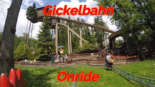 Gickelbahn Onride Video vom Taunus Wunderland in Schlangenbad 2021 [upl. by Valoniah29]