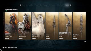 FINALLY Got The PEGASOS Mount  500 Orichalcum Ore Spent  Assassins Creed Odyssey [upl. by Urdna987]