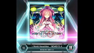 【SDVX VM】 NEMSYS ARENA World Hexathlon EXH PUC Hand Shot [upl. by Oicirtap]