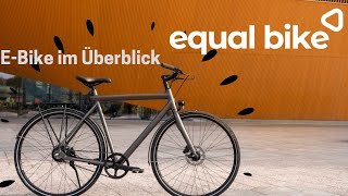 Equal Bike  Design Stealth EBike für unter 1500 Euro [upl. by Earal]