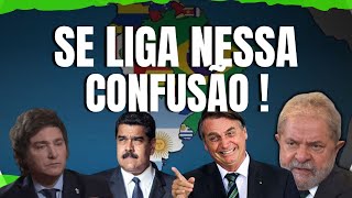 POSSE DE MILEI BOLSONARO NA ARGENTINA LULA CONVERSA COM MADURO  GEOBRASIL [upl. by Arlene]