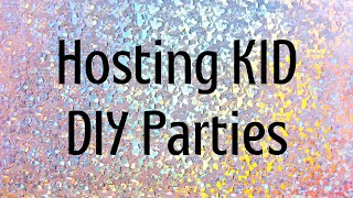 All about hosting KID DIY Parties [upl. by Annairoc]