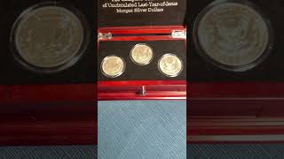 1921 P D S Morgan Silver Dollar Uncirculated Collection [upl. by Hild242]