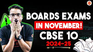 🤯BIG Breaking News CBSE Board Exams Possibly in November Lets Find Out 📅 [upl. by Eiryk]