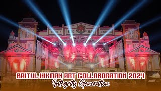 BAITUL HIKMAH ART COLLABORATION 2024  Integrity Generation  Jember 1 Feb 2024 [upl. by Ognimod]