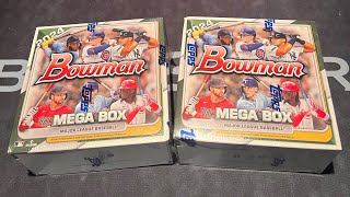 2024 Bowman Mega Box Rip  Any Good 1st Cards Help me decide [upl. by Yerggoeg23]