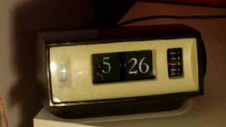 Vintage quotFlipDownquot Flip Alarm Clock [upl. by Etteuqaj32]