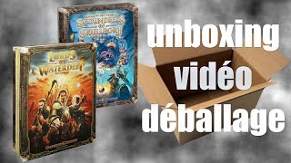 Lords of Waterdeep et son extension unboxing [upl. by Stetson]