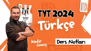 2 TYT Türkçe  Ses Bilgisi 2  Kadir GÜMÜŞ  2024 [upl. by Adnawaj]