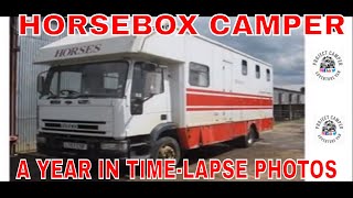 Horsebox camper conversionIveco Lorry vanlfe Van dwelling [upl. by Htebasile]