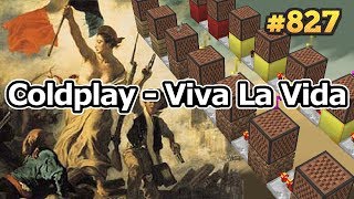 Minecraft Coldplay  Viva La Vida Noteblock Tutorial [upl. by Oidale]