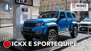 Le auto quotcinesiquot invadono Milano  DR EVO ICKX Sportequipe [upl. by Enimrej]