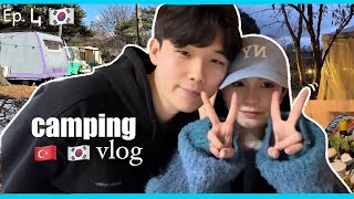 VLOG𐙚 ࣪ 🇰🇷 KOREDE KARAVANDA KAMP YAPMAK 🏕 ㅣ Ep4 [upl. by Kenny]