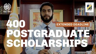 Apply now 400 Postgraduate Scholarships  SecretaryGeneral Manssour Bin Mussallam [upl. by Russel]